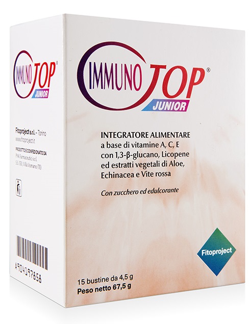 IMMUNOTOP JUNIOR 15 BUSTINE - Parafarmacia Mostacciano