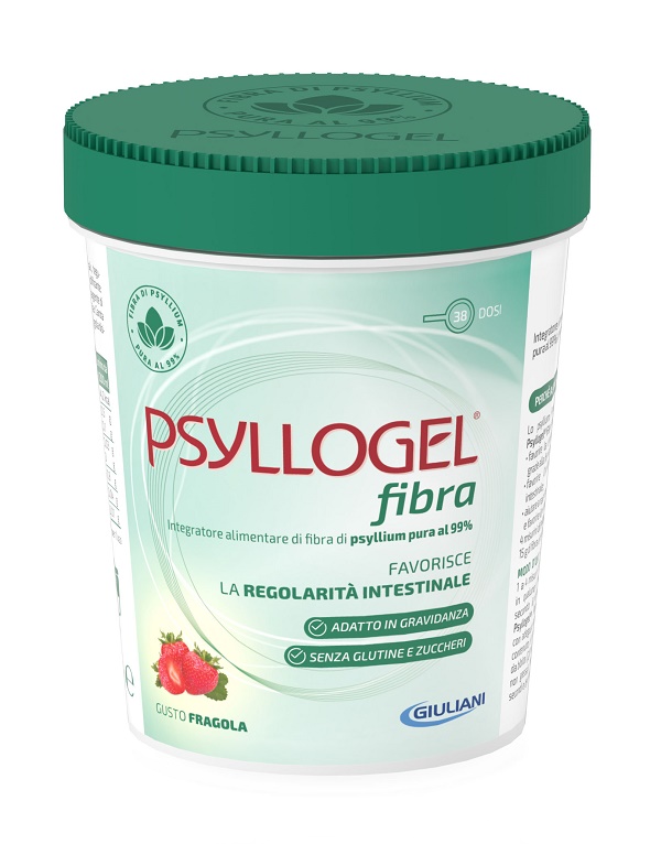 PSYLLOGEL FIBRA FRAGOLA VASO 170 G - Parafarmacia Mostacciano