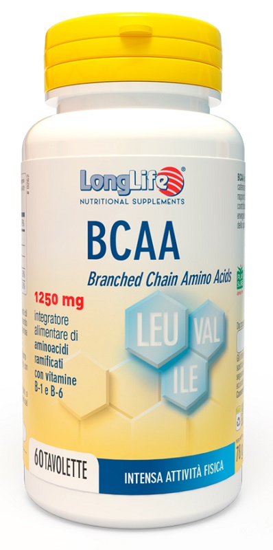 LONGLIFE BCAA 1250 MG - Parafarmacia Mostacciano