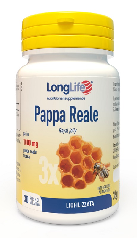 LONGLIFE PAPPA REALE 30 PERLE - Parafarmacia Mostacciano