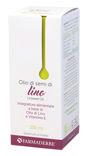 OLIO ALIMENTARE SEMI LINO 100 ML - Parafarmacia Mostacciano