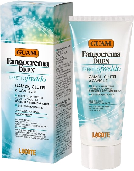 GUAM FANGOCREMA DREN EFFETTO FREDDO 200 ML - Parafarmacia Mostacciano