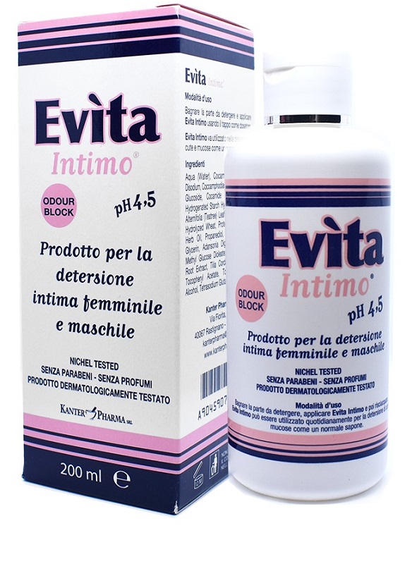 EVITA INTIMO DETERGENTE 200 ML - Parafarmacia Mostacciano