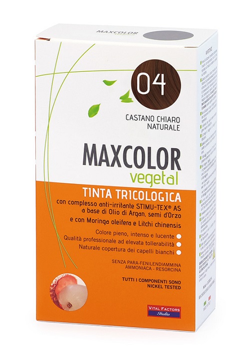 MAX COLOR VEGETAL TINT 04 140M - Parafarmacia Mostacciano