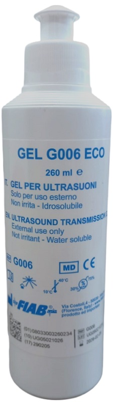 GEL PER APPARECCHI AD ULTRASUONI 260G - Parafarmacia Mostacciano