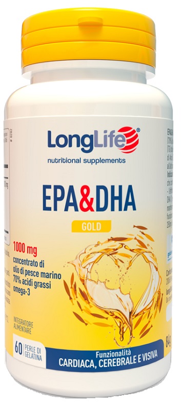 LONGLIFE EPA DHA GOLD 60 PERLE - Parafarmacia Mostacciano