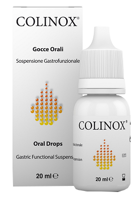 COLINOX SOSPENSIONE GASTROFUNZIONALE GOCCE OROSOLUBILI TRATTAMENTO METEORISMO AEROFAGIA COLICHE GASSOSE 20 ML - Parafarmacia Mostacciano