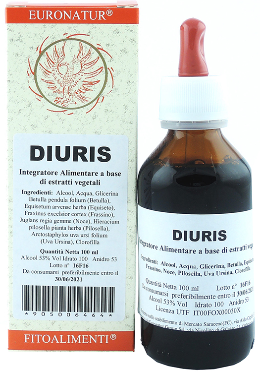 DIURIS GOCCE 100 ML - Parafarmacia Mostacciano