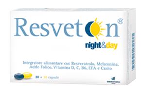 RESVETON NIGHT & DAY 60 CAPSULE - Parafarmacia Mostacciano