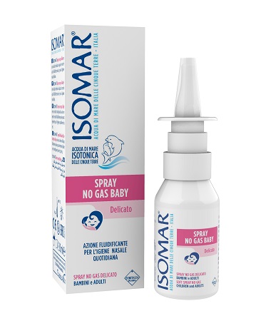 ISOMAR SOLUZIONE ACQUA MARE BABY SPRAY NO GAS 30ML - Parafarmacia Mostacciano