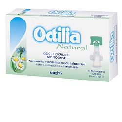 OCTILIA NATURAL GOCCE OCCHI IRRITATI E ARROSSATI 10 FLACONCINI MONODOSE 0,5 ML - Parafarmacia Mostacciano