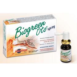 SOLUZIONE OTOLOGICA BIOGREEN OTO SPRAY RIMOZIONE E DISSOLUZIONE CERUME 13 ML - Parafarmacia Mostacciano