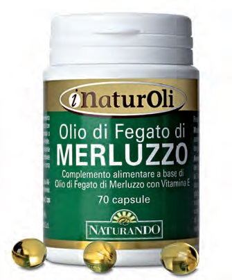 I NATUROLI OLIO DI FEGATO DI MERLUZZO 70 CAPSULE - Parafarmacia Mostacciano