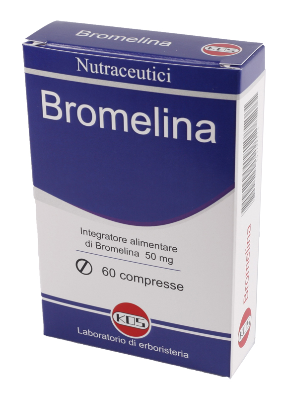 BROMELINA 60 COMPRESSE - Parafarmacia Mostacciano