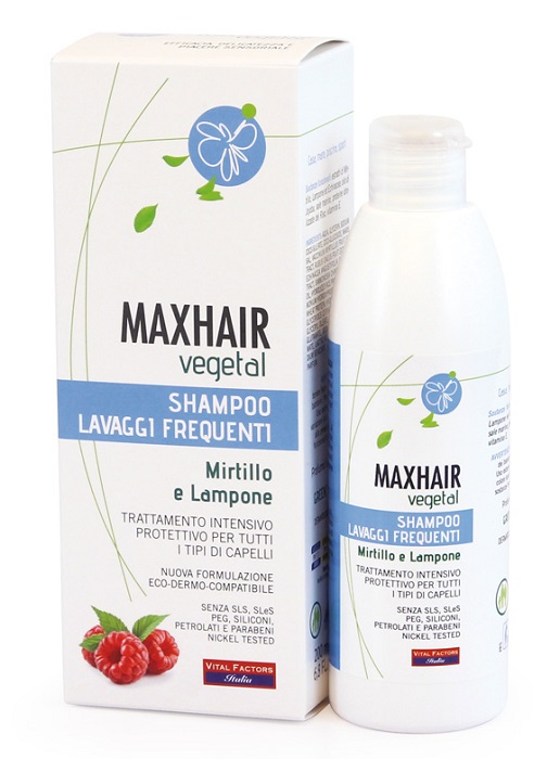 MAX HAIR VEGETAL SHAMPOO PER LAVAGGI FREQUENTI 200 ML - Parafarmacia Mostacciano