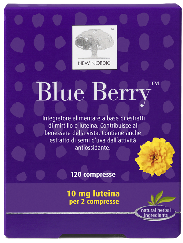 BLUE BERRY 120 COMPRESSE - Parafarmacia Mostacciano