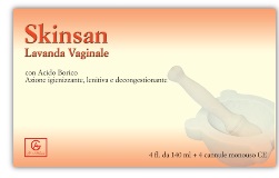 SKINSAN LAVANDA VAGINALE 4 FLACONI 140 ML + 4 CANNULE VAGINALI MONOUSO IN BLISTER - Parafarmacia Mostacciano
