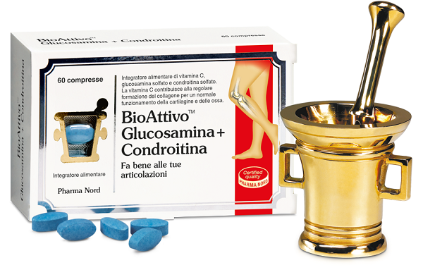 BIOATTIVO GLUCOSAMINA + CONDROITINA 60 COMPRESSE - Parafarmacia Mostacciano