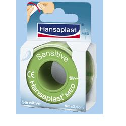 CEROTTO ROCCHETTO HANSAPLAST SENSITIVE 5MX2,50CM 1 PEZZO - Parafarmacia Mostacciano