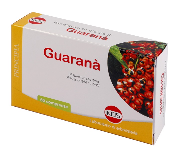 GUARANA' ESTRATTO SECCO 60 COMPRESSE - Parafarmacia Mostacciano