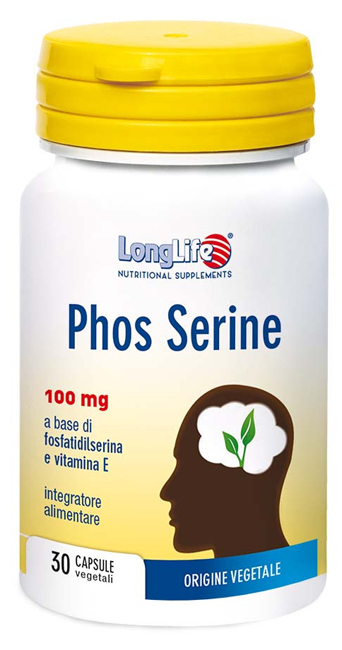 LONGLIFE PHOS SERINE 30 CAPSULE - Parafarmacia Mostacciano