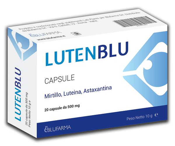 LUTENBLU 20 CAPSULE - Parafarmacia Mostacciano