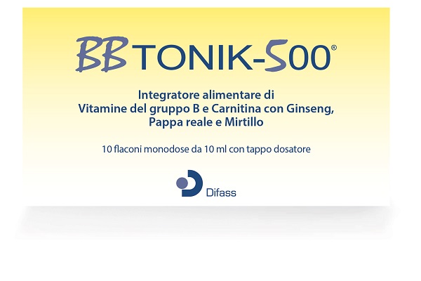 BBTONIK 500 10 FLACONCINI 10 ML - Parafarmacia Mostacciano