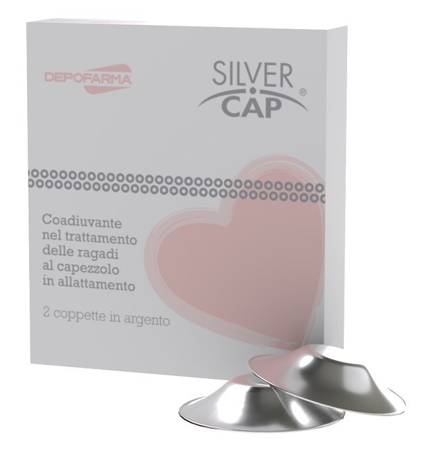 SILVER CAP COPPETTE IN ARGENTO COPRI CAPEZZOLI PER ALLATTAMENTO 2 PEZZI - Parafarmacia Mostacciano