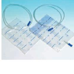 SACCA RACCOLTA URINA 2 LITRI CON TUBO LUNGO 130CM MODELLO STANDARD SENZA SCARICO 30 PEZZI - Parafarmacia Mostacciano