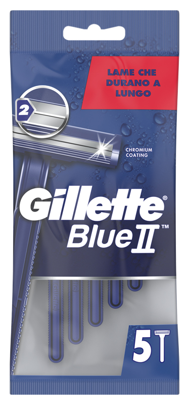 RASOIO GILLETTE BLUE II STANDARD 6 X 20 X 5 - Parafarmacia Mostacciano
