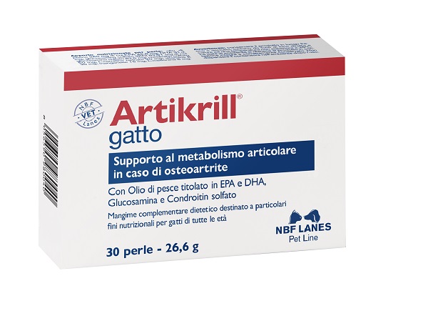 ARTIKRILL GATTO BLISTER 30 PERLE - Parafarmacia Mostacciano
