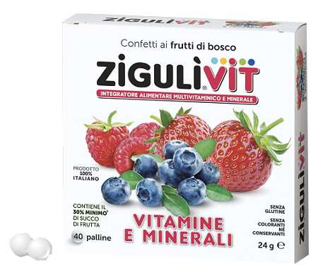 ZIGULI VIT FRUTTIBOSCO 40 CONFETTI - Parafarmacia Mostacciano