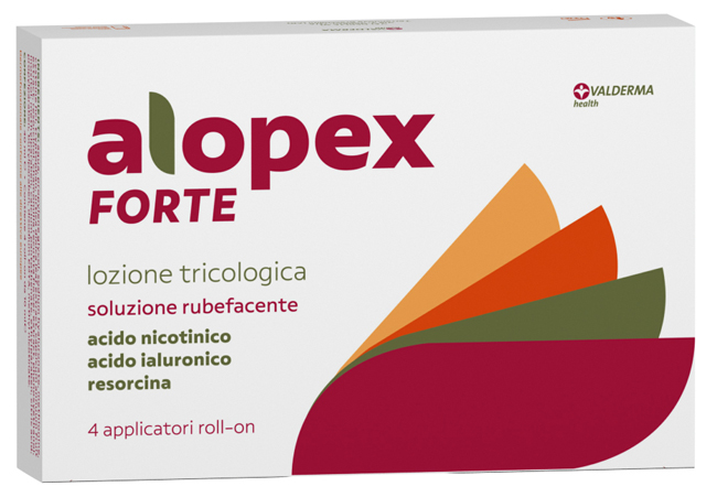 ALOPEX FORTE LOZIONE RUBEFACENTE 4 ROLL ON 40 ML - Parafarmacia Mostacciano