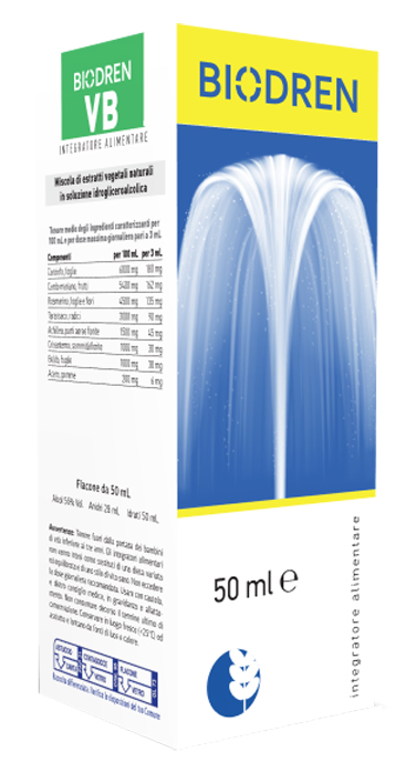 BIODREN VB 50ML SOL IAL - Parafarmacia Mostacciano