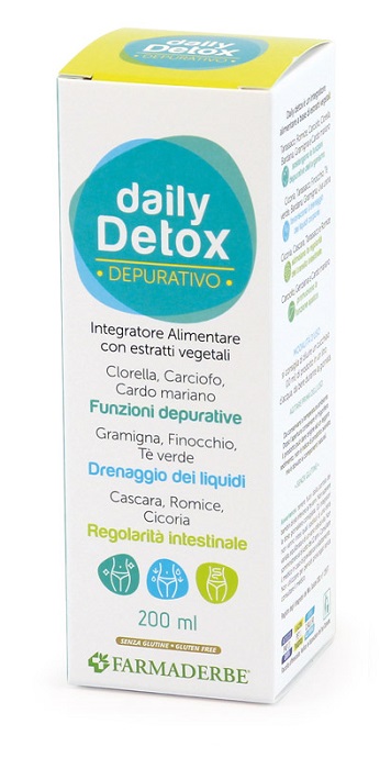 DAILY DETOX SOLUZIONE ORALE 200 ML - Parafarmacia Mostacciano