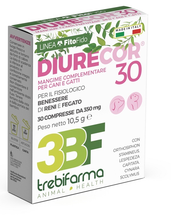 DIURECOR BLISTER 30 COMPRESSE - Parafarmacia Mostacciano