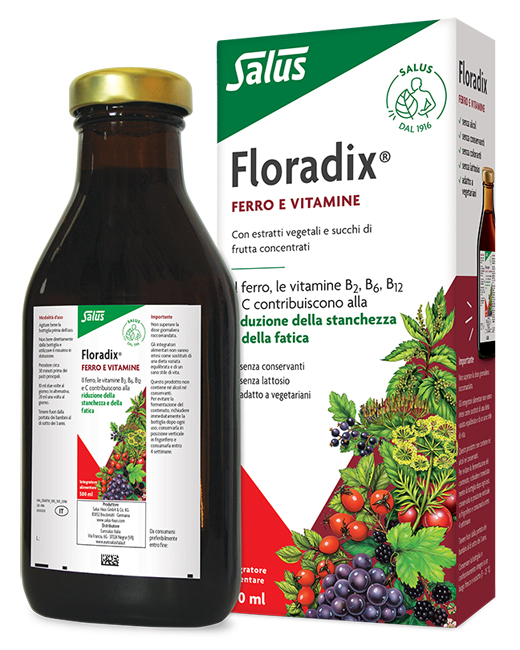 FLORADIX FERRO E VITAMINE 500 ML - Parafarmacia Mostacciano