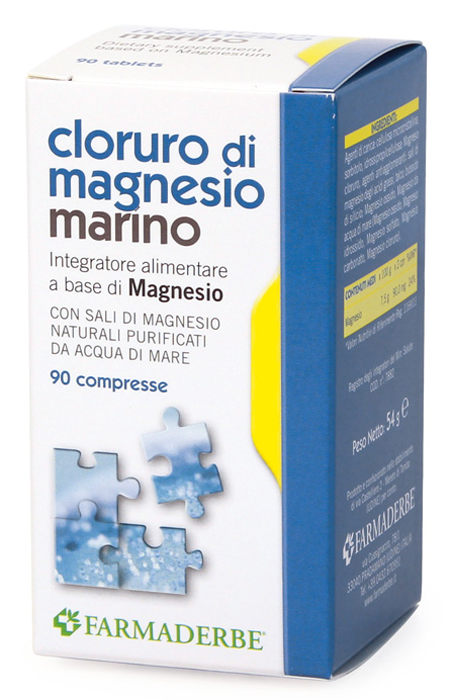 CLORURO MAGNESIO 90 COMPRESSE - Parafarmacia Mostacciano