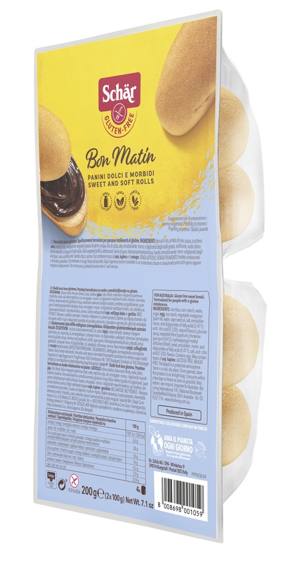 SCHAR BON MATIN PANE DOLCE 200 G - Parafarmacia Mostacciano