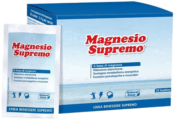 MAGNESIO SUPREMO 32 BUSTINE - Parafarmacia Mostacciano