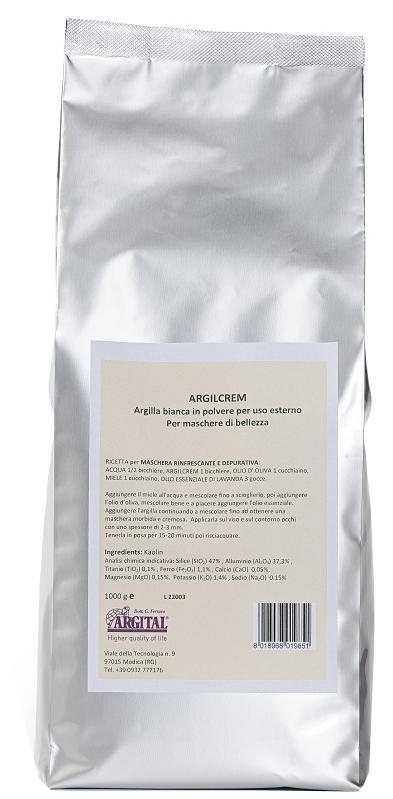 ARGILLA BIANCA 1000 G - Parafarmacia Mostacciano