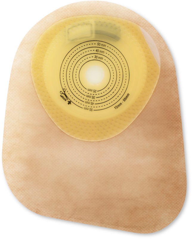 SACCA PER COLOSTOMIA CON BARRIERA PROTETTIVA IDROCOLLOIDALE AUTOPORTANTE OPACA MODERMA FLEX C 15/55 MM 30 PEZZI + 30 COPRIFILTRO - Parafarmacia Mostacciano