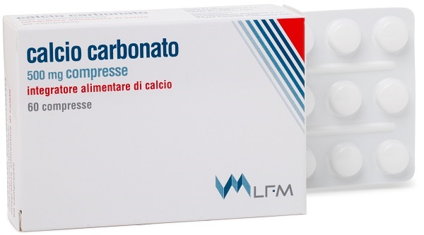CALCIO CARBONATO 60 COMPRESSE - Parafarmacia Mostacciano