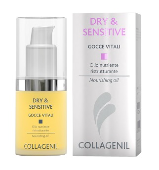 COLLAGENIL DRY & SENSITIVE GOCCE VITALI 30 ML - Parafarmacia Mostacciano