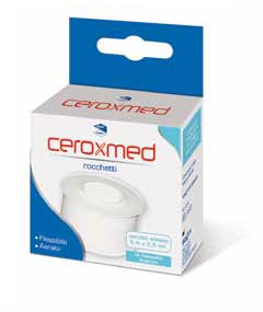CEROTTO IN ROCCHETTO CEROXMED AERATO IN TESSUTO BIANCO 500X2,50 CM 1 PEZZO - Parafarmacia Mostacciano