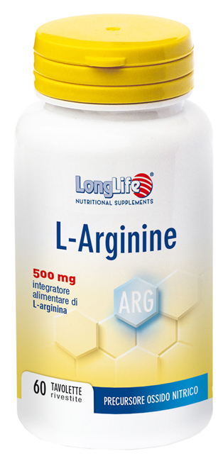 LONGLIFE LARGININE 60 TAVOLETTE - Parafarmacia Mostacciano