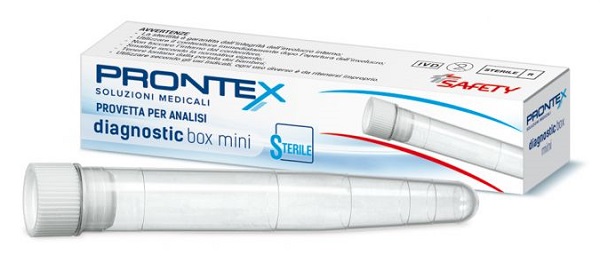 PRONTEX DIAGNOSTIC BOX MINI CONTENITORE PER URINA - Parafarmacia Mostacciano