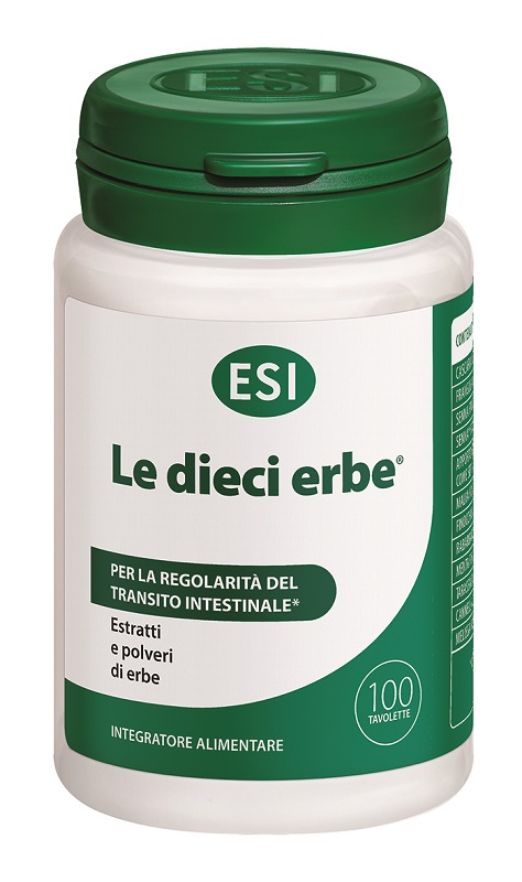 ESI LE DIECI ERBE 100 TAVOLETTE - Parafarmacia Mostacciano