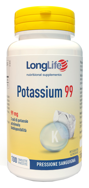 LONGLIFE POTASSIUM 99 100 TAVOLETTE - Parafarmacia Mostacciano