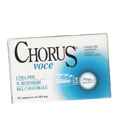 CHORUS VOCE 30 COMPRESSE - Parafarmacia Mostacciano